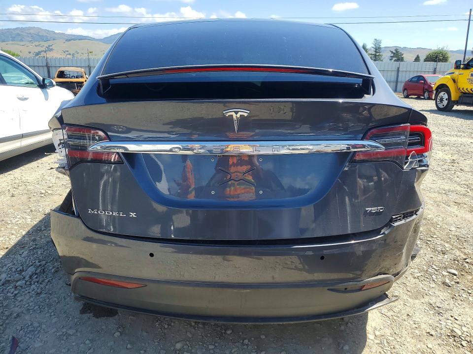 2018 Tesla Model X მანქანა იყიდება აუქციონზე, vin: 5YJXCBE25JF092169, აუქციონის ნომერი: 49979756