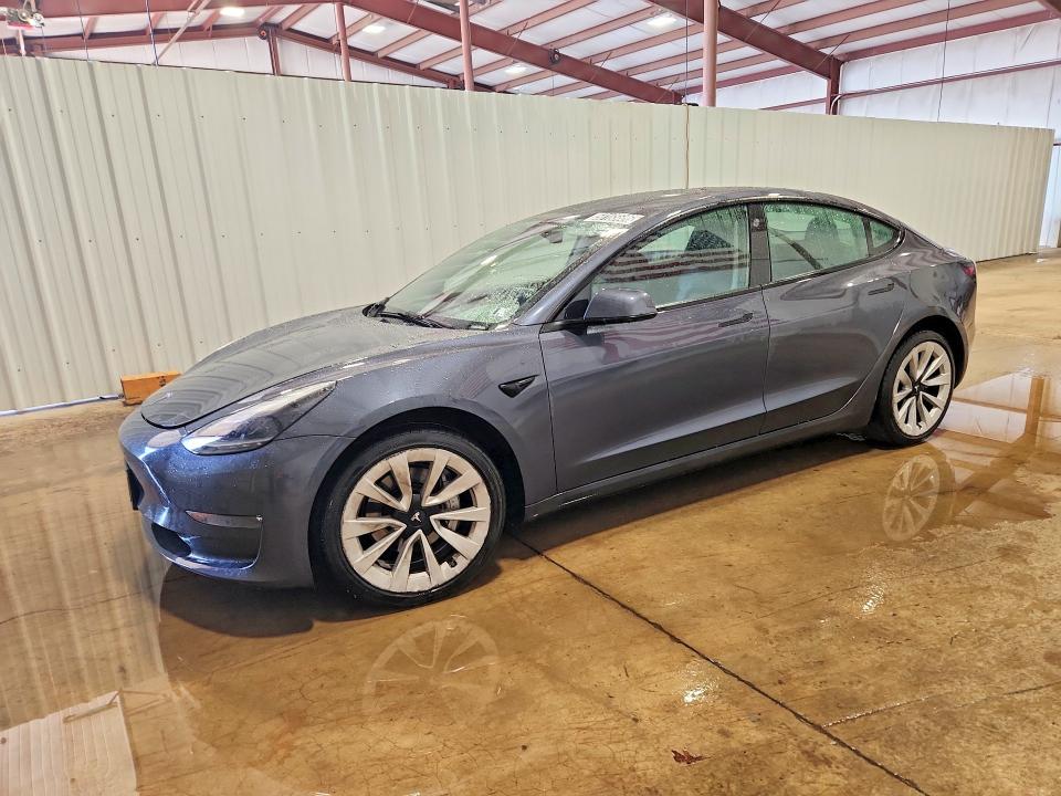2022 Tesla Model 3 მანქანა იყიდება აუქციონზე, vin: 5YJ3E1EB3NF289740, აუქციონის ნომერი: 50165606