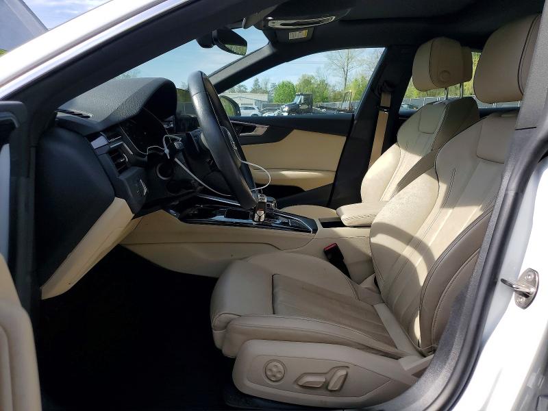 2021 Audi A5 მანქანა იყიდება აუქციონზე, vin: WAUDACF57MA030385, აუქციონის ნომერი: 49535856