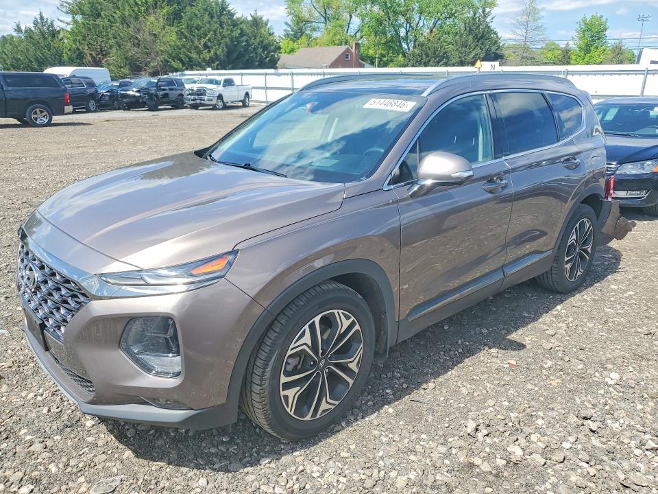 Auction sale of the 2020 Hyundai Santa Fe, vin: 5NMS5CAAXLH229759, lot number: 51446846
