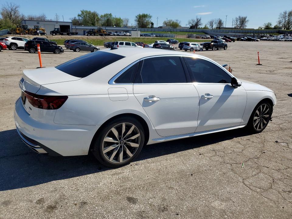 2021 Audi A4 მანქანა იყიდება აუქციონზე, vin: WAUBBAF40MA078505, აუქციონის ნომერი: 47723486