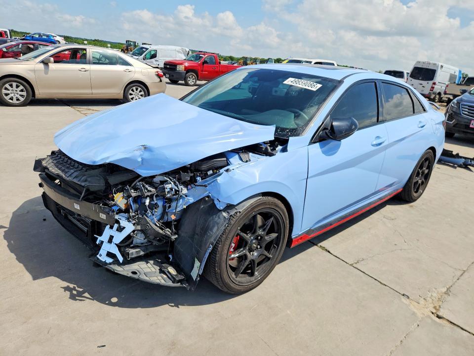 Aukcja sprzedaży 2022 Hyundai Elantra N, vin: KMHLW4AK5NU007301, numer aukcji: 49859086