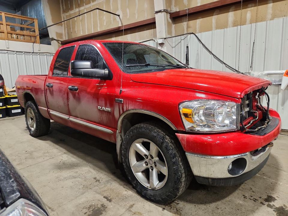 2008 Dodge Ram 1500 მანქანა იყიდება აუქციონზე, vin: 1D7HU18258S622327, აუქციონის ნომერი: 46560036
