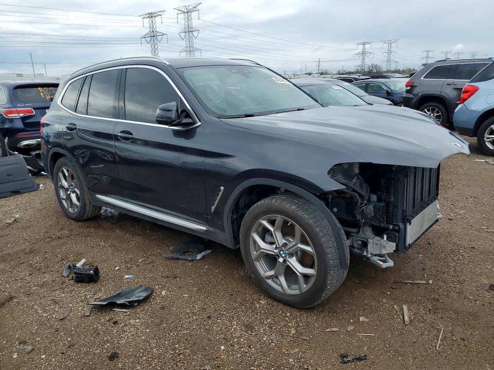 48540836 :رقم المزاد ، 5UXTY3C09M9H28390 vin ، 2021 Bmw X3 مزاد بيع