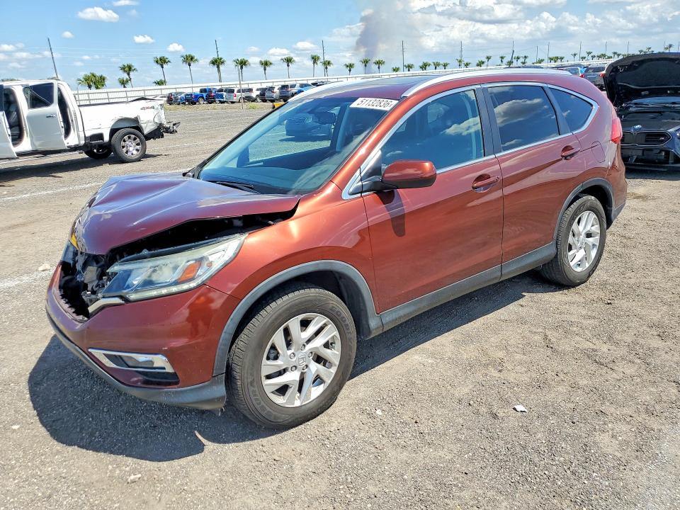 2015 Honda Cr-v მანქანა იყიდება აუქციონზე, vin: 5J6RM4H79FL054385, აუქციონის ნომერი: 51132836