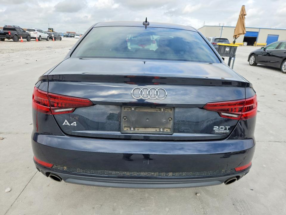 2018 Audi A4 მანქანა იყიდება აუქციონზე, vin: WAUDNAF42JA055108, აუქციონის ნომერი: 48811816