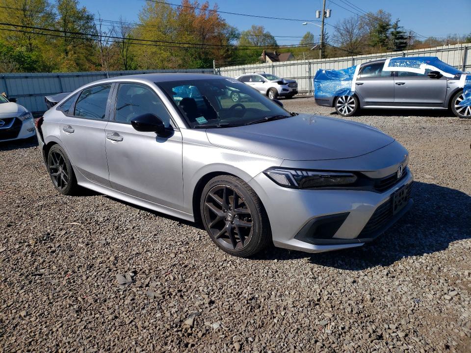 49425946 :رقم المزاد ، 2HGFE2F55NH525599 vin ، 2022 Honda Civic مزاد بيع