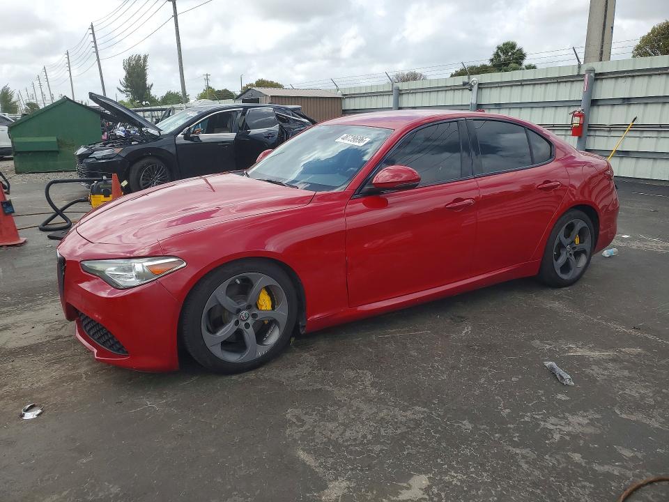 2019 Alfa Romeo Giulia მანქანა იყიდება აუქციონზე, vin: ZARFAMAN4K7599798, აუქციონის ნომერი: 48739696