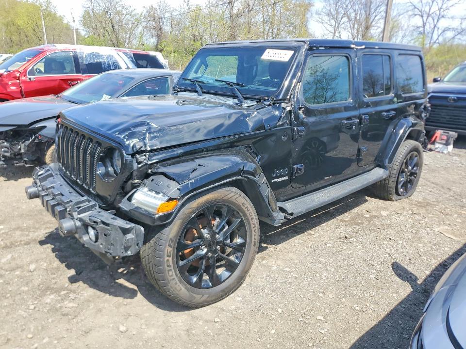 50888826 :رقم المزاد ، 1C4HJXEN5NW270309 vin ، 2022 Jeep Wrangler Unlimited مزاد بيع