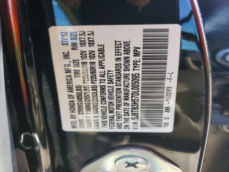 Продаж на аукціоні авто 2013 Acura Rdx, vin: 5J8TB3H57DL005095, номер лоту: 49036156