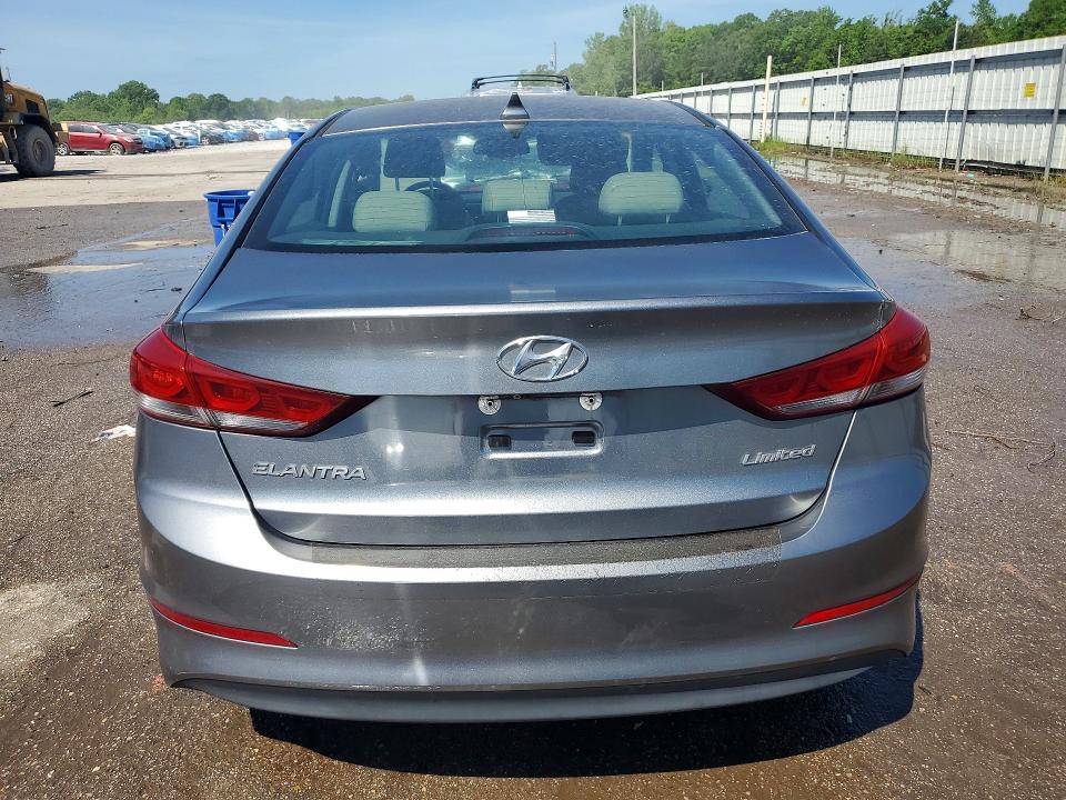 49977206 :رقم المزاد ، KMHD84LF0HU151079 vin ، 2017 Hyundai Elantra مزاد بيع