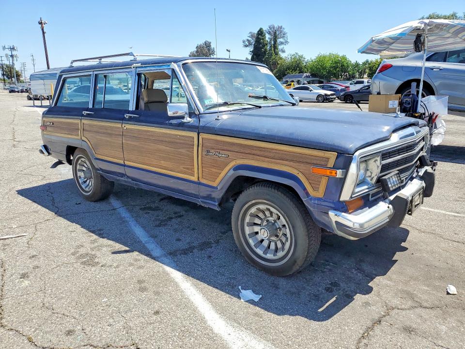 1987 Jeep Grand Wagoneer მანქანა იყიდება აუქციონზე, vin: 1JCNJ15U5HT000489, აუქციონის ნომერი: 51178676