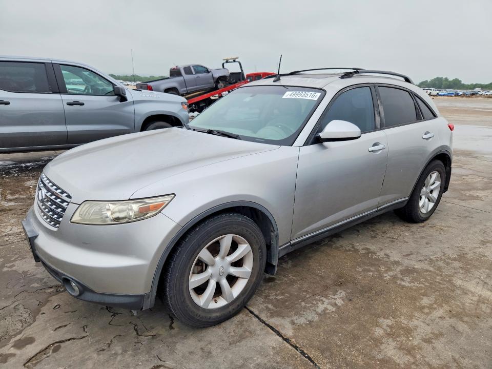 Aukcja sprzedaży 2005 Infiniti Fx35, vin: JNRAS08U55X105623, numer aukcji: 49993516