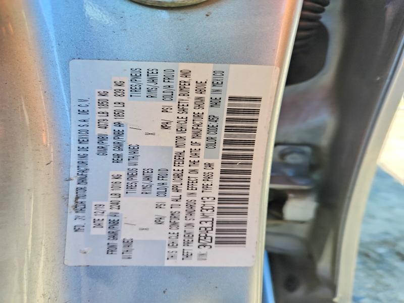 48764646 :رقم المزاد ، 3MZBPABL3LM130113 vin ، 2020 Mazda 3 مزاد بيع