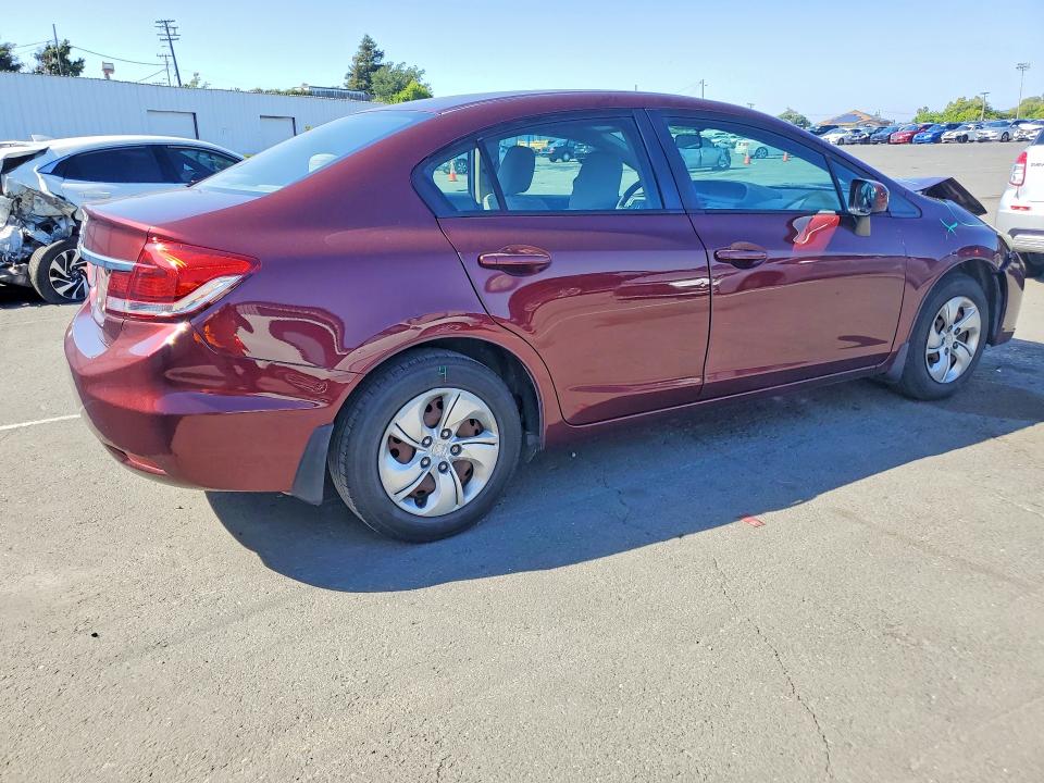 51809026 :رقم المزاد ، 19XFB2F51EE252082 vin ، 2014 Honda Civic مزاد بيع