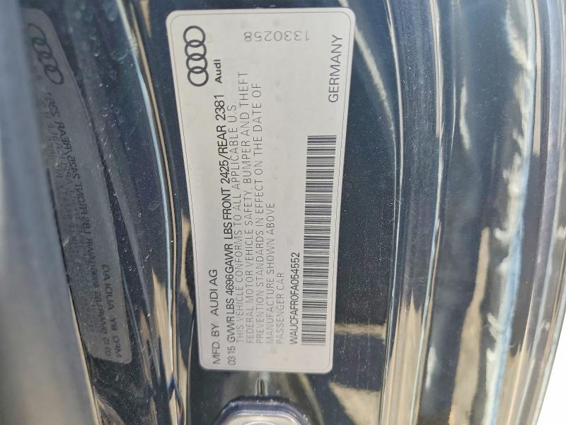 Aukcja sprzedaży 2015 Audi A5, vin: WAUCFAFR0FA054552, numer aukcji: 48742046