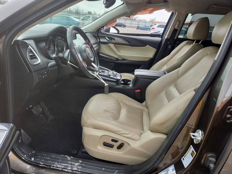 2018 Mazda Cx-9 მანქანა იყიდება აუქციონზე, vin: JM3TCBCY1J0209502, აუქციონის ნომერი: 48192166