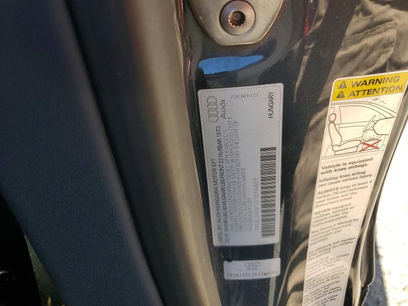 Продаж на аукціоні авто 2010 Audi Tts, vin: TRUK1AFK1A1016603, номер лоту: 48936516