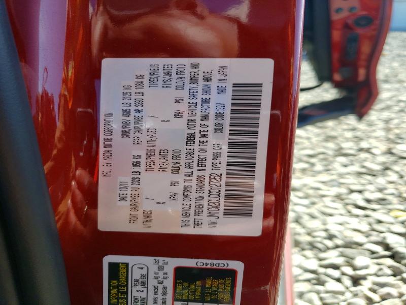 Aukcja sprzedaży 2012 Mazda 5, vin: JM1CW2CL0C0127252, numer aukcji: 49318846