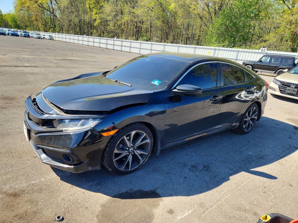 Auction sale of the 2019 Honda Civic, vin: 2HGFC2F81KH582779, lot number: 50145036