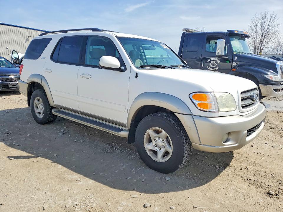 2002 Toyota Sequoia მანქანა იყიდება აუქციონზე, vin: 5TDBT44A72S100347, აუქციონის ნომერი: 49783836