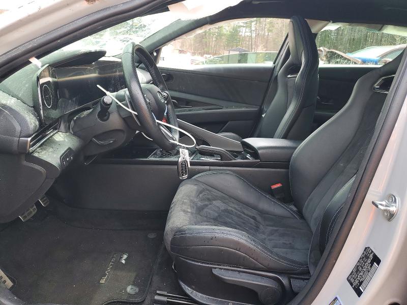 2023 Hyundai Elantra N მანქანა იყიდება აუქციონზე, vin: KMHLW4AK8PU018828, აუქციონის ნომერი: 48795946