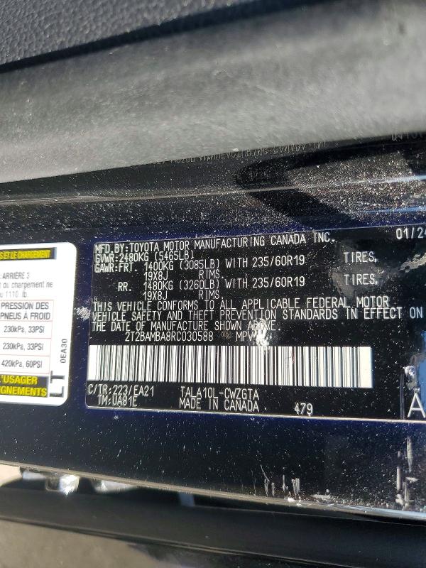 Продаж на аукціоні авто 2024 Lexus Rx 350, vin: 2T2BAMBA8RC030588, номер лоту: 48873626