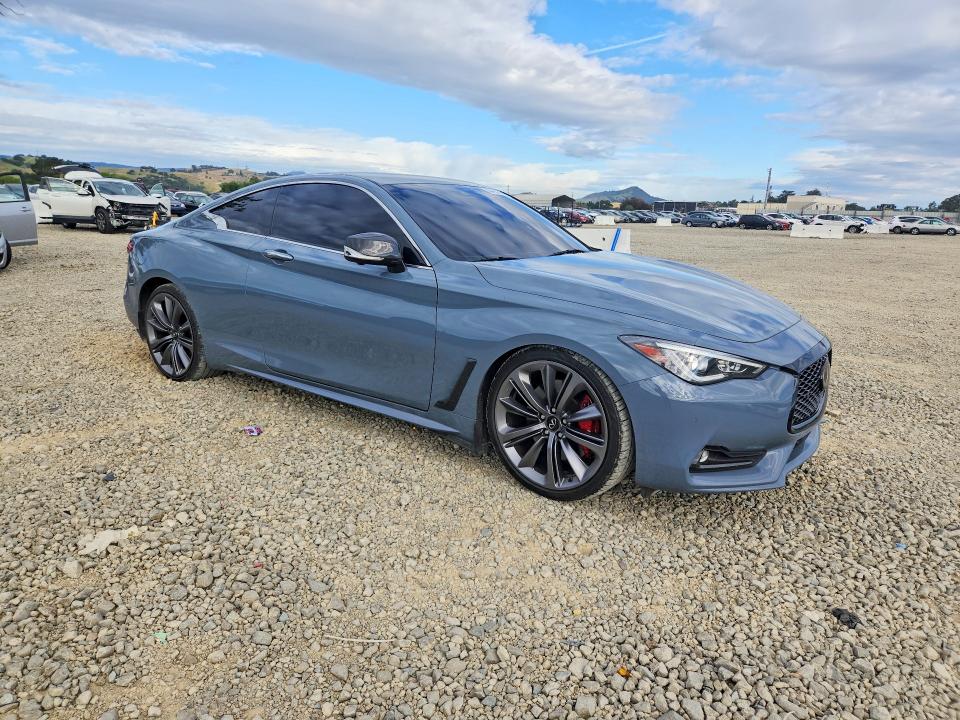 Auction sale of the 2022 Infiniti Q60, vin: JN1FV7LK5NM660104, lot number: 50495396