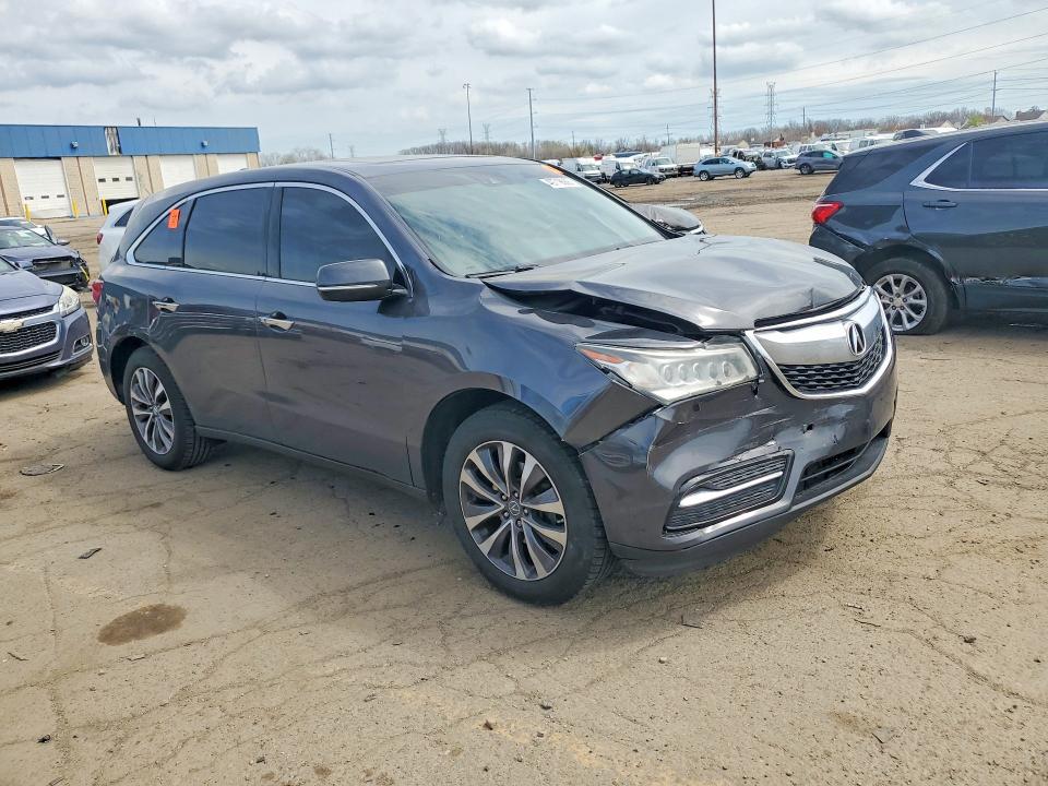 Продаж на аукціоні авто 2016 Acura Mdx, vin: 5FRYD4H4XGB045138, номер лоту: 49716666
