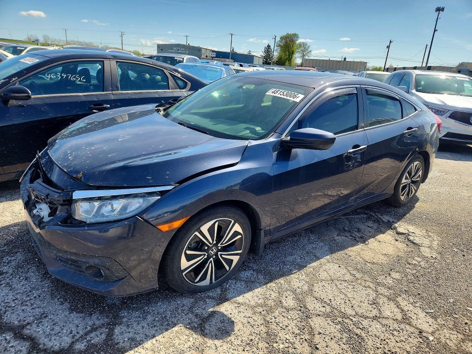 Auction sale of the 2017 Honda Civic, vin: 19XFC1F32HE005714, lot number: 48153006