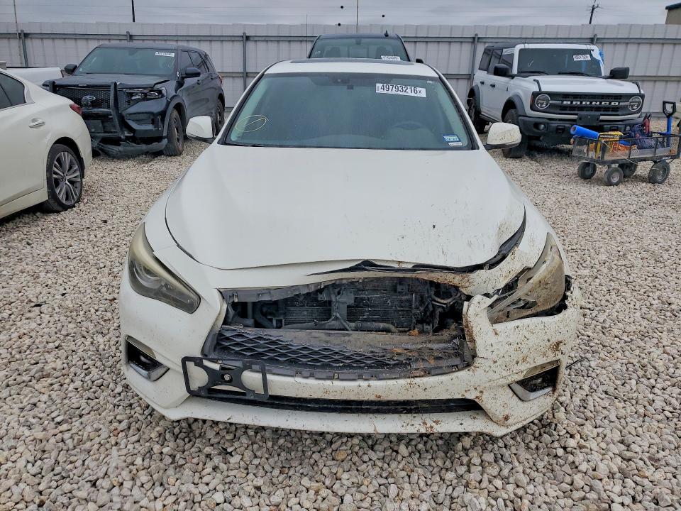 2018 Infiniti Q50 მანქანა იყიდება აუქციონზე, vin: JN1EV7AP5JM357912, აუქციონის ნომერი: 49793216