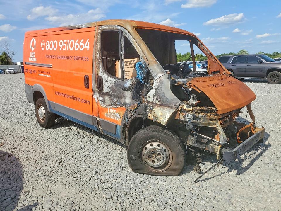 50938156 :رقم المزاد ، 3C6TRVAG7GE112007 vin ، 2016 Ram Promaster 1500 مزاد بيع