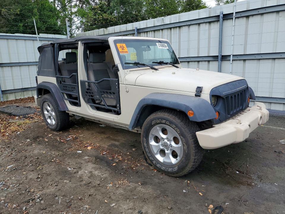 2008 Jeep Wrangler Unlimited მანქანა იყიდება აუქციონზე, vin: 1J4GB39168L515305, აუქციონის ნომერი: 51698056