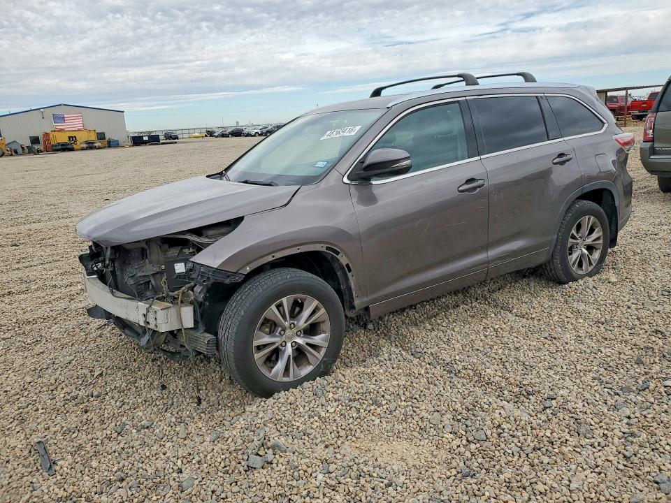 Aukcja sprzedaży 2015 Toyota Highlander, vin: 5TDJKRFH9FS167236, numer aukcji: 48163416