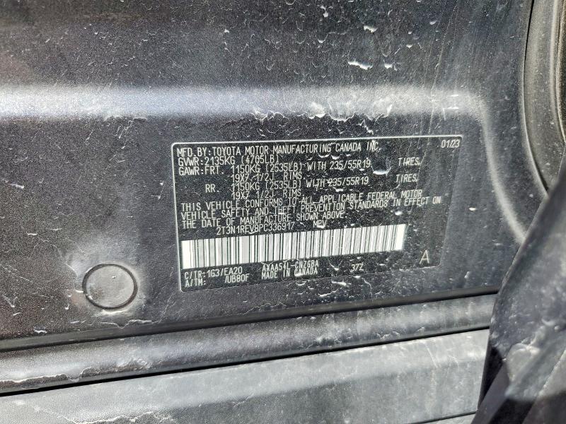 2023 Toyota Rav4 მანქანა იყიდება აუქციონზე, vin: 2T3N1RFV8PC336917, აუქციონის ნომერი: 50245106