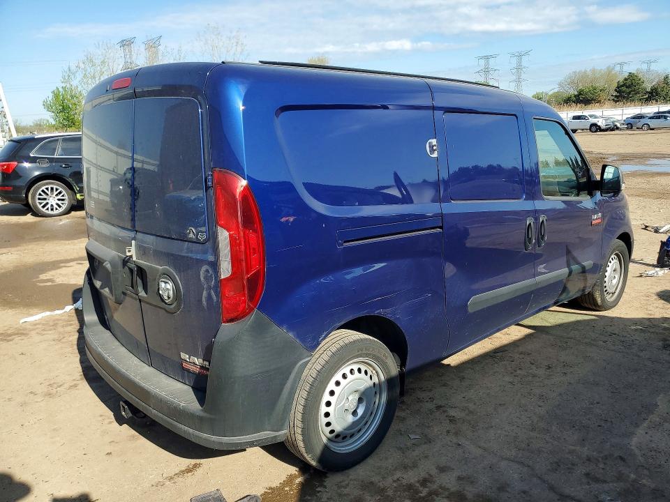 2019 Ram Promaster City მანქანა იყიდება აუქციონზე, vin: ZFBHRFAB7K6M03472, აუქციონის ნომერი: 50922026