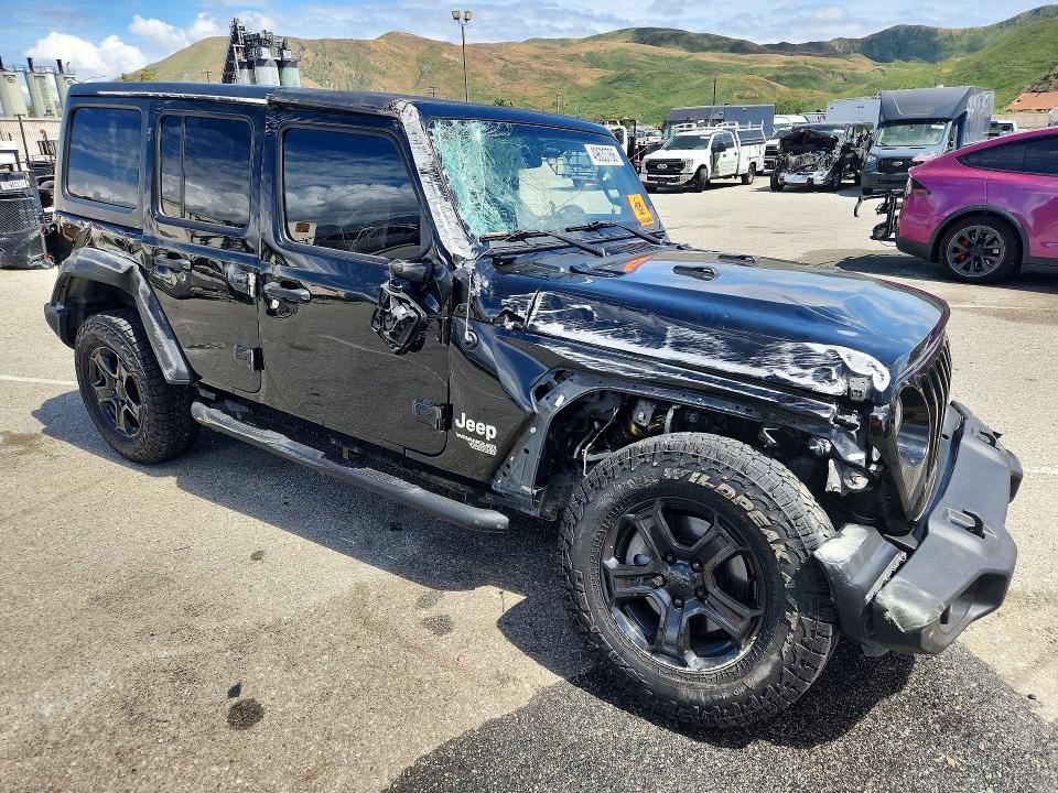 49633766 :رقم المزاد ، 1C4HJXDG3LW274830 vin ، 2020 Jeep Wrangler Unlimited مزاد بيع