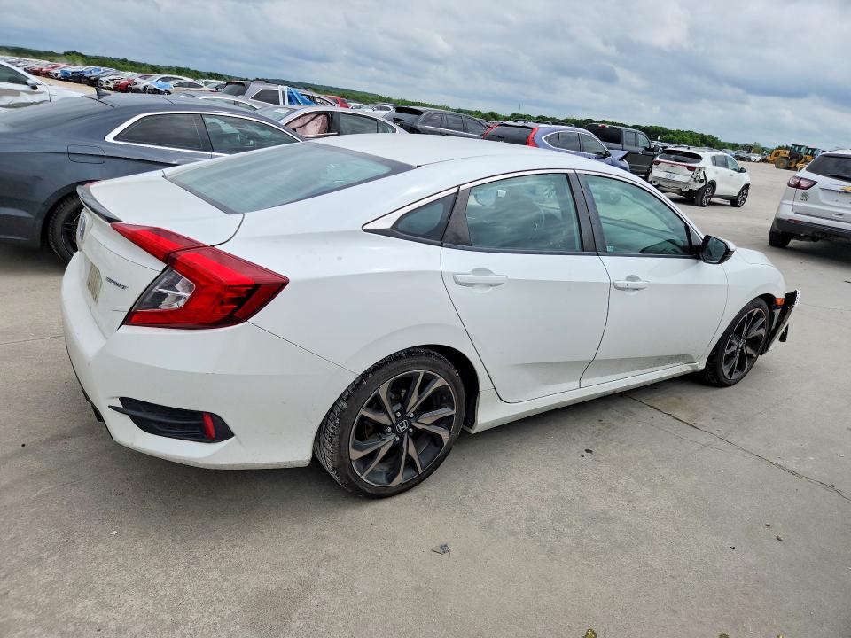 2020 Honda Civic მანქანა იყიდება აუქციონზე, vin: 2HGFC2F88LH536013, აუქციონის ნომერი: 49512826