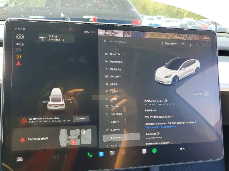 Aukcja sprzedaży 2021 Tesla Model 3, vin: 5YJ3E1EA5MF838327, numer aukcji: 48704936