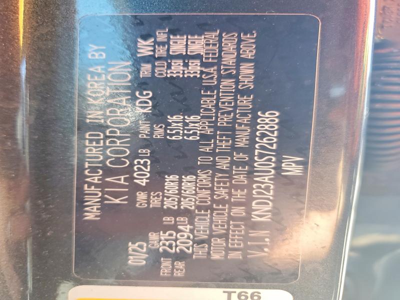 Aukcja sprzedaży 2025 Kia Soul, vin: KNDJ23AU0S7262886, numer aukcji: 50997926