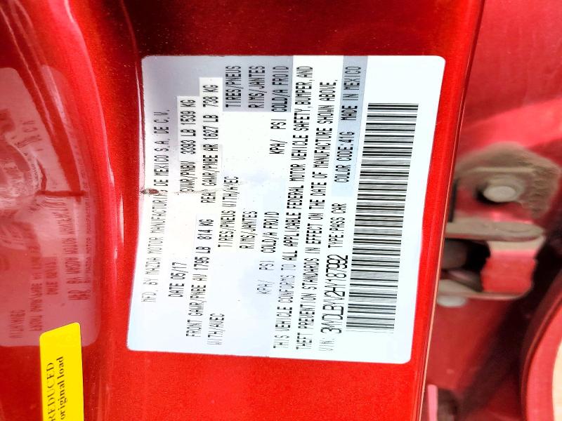 50977266 :رقم المزاد ، 3MYDLBYV2HY187992 vin ، 2017 Toyota Yaris Ia مزاد بيع