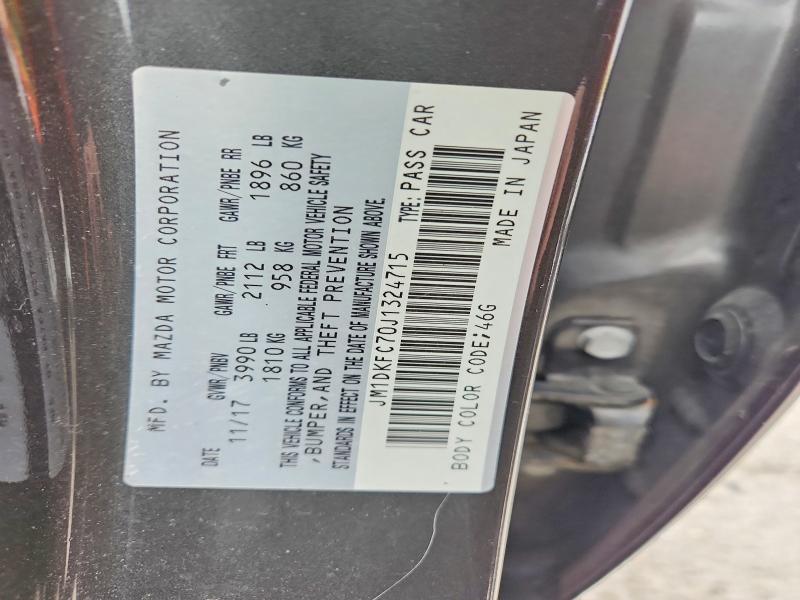 Продаж на аукціоні авто 2018 Mazda Cx-3, vin: JM1DKFC70J1324715, номер лоту: 50777076