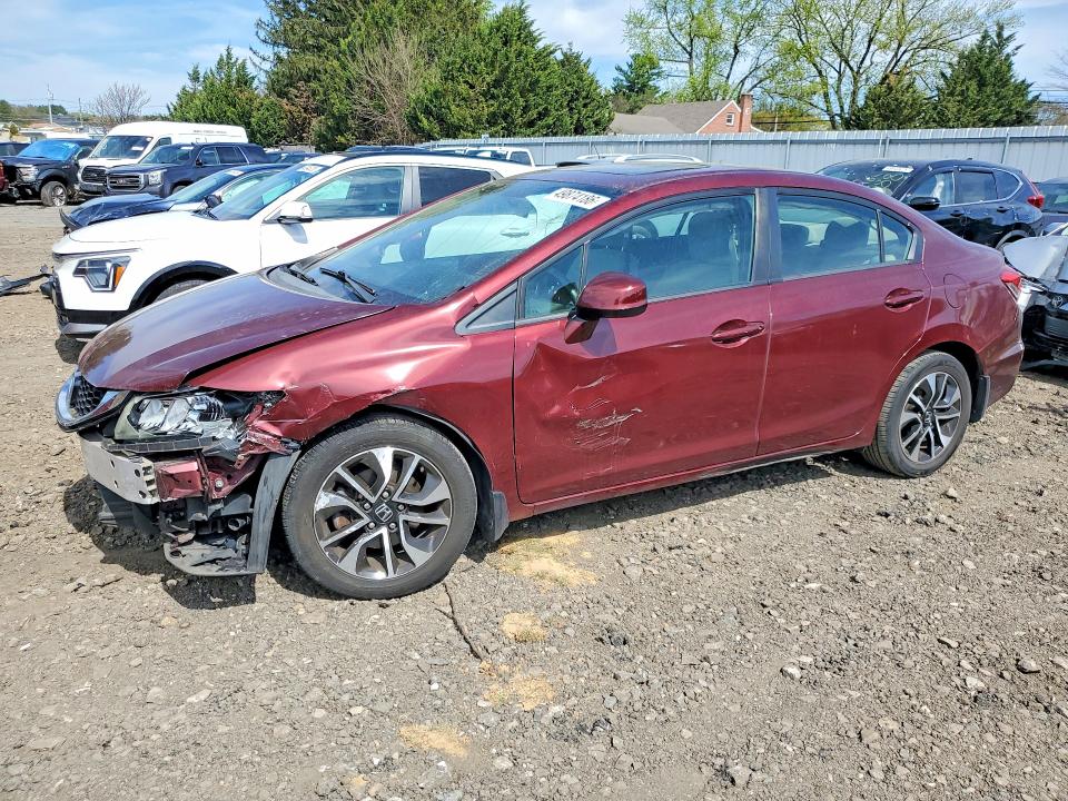 49874186 :رقم المزاد ، 2HGFB2F8XDH526264 vin ، 2013 Honda Civic مزاد بيع