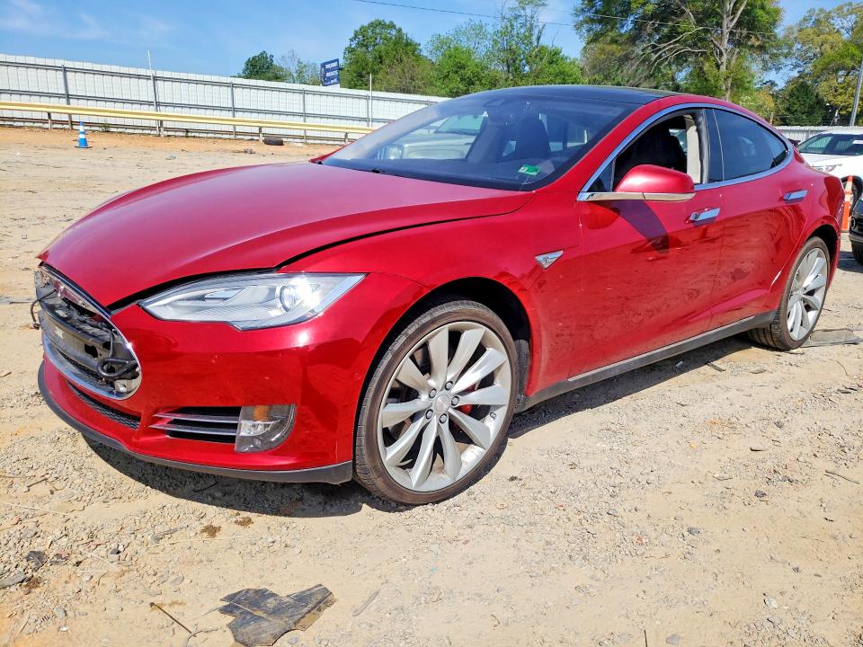 Продажа на аукционе авто 2014 Tesla Model S, vin: 5YJSA1H2XEFP62536, номер лота: 50173846