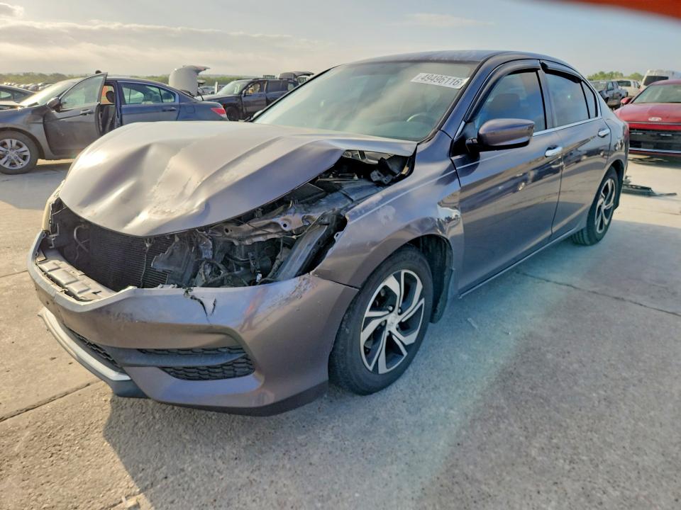 49496116 :رقم المزاد ، 1HGCR2F32HA290538 vin ، 2017 Honda Accord مزاد بيع