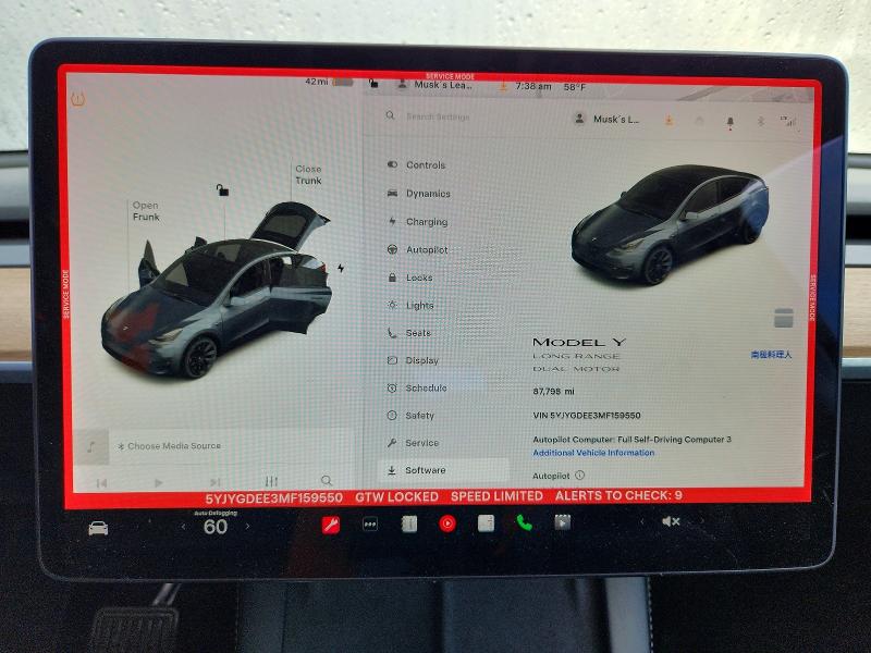 Продажа на аукционе авто 2021 Tesla Model Y, vin: 5YJYGDEE3MF159550, номер лота: 47999396