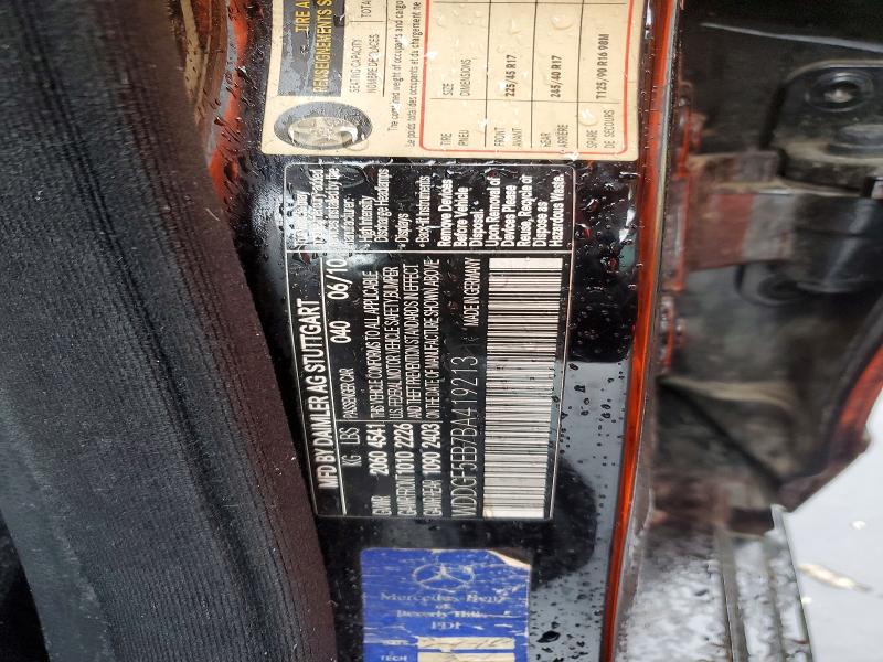 Продажа на аукционе авто 2011 Mercedes-benz C, vin: WDDGF5EB7BA419213, номер лота: 48505086