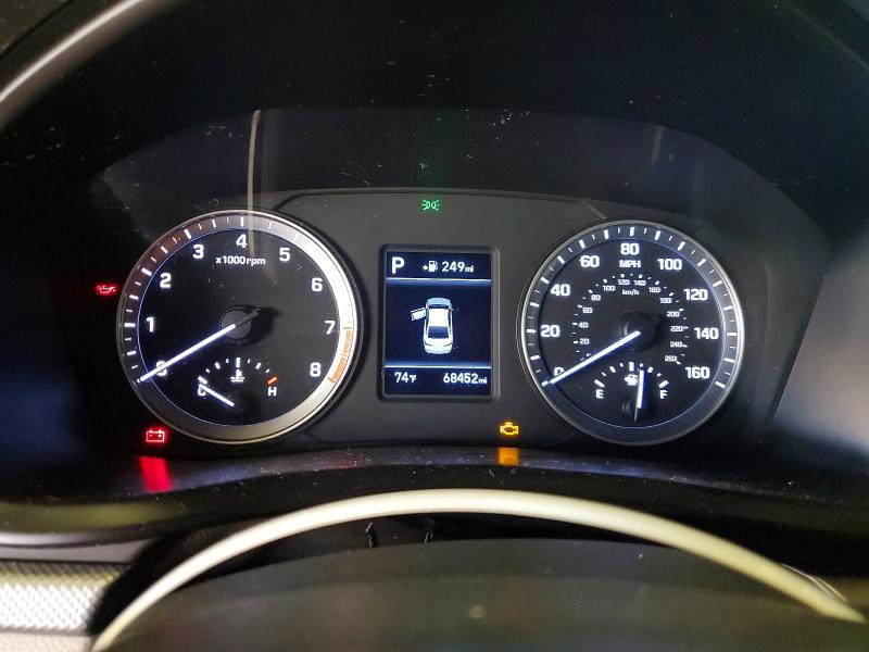 2018 Hyundai Sonata მანქანა იყიდება აუქციონზე, vin: 5NPE24AA4JH699250, აუქციონის ნომერი: 49642376
