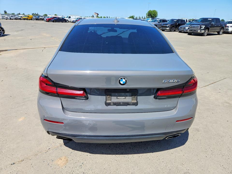 2021 Bmw 530e მანქანა იყიდება აუქციონზე, vin: WBA13AG01MCG44232, აუქციონის ნომერი: 50179476