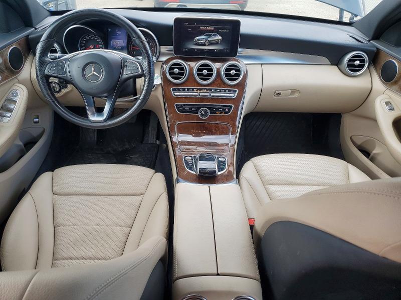 48067096 :رقم المزاد ، 55SWF4KB0FU019719 vin ، 2015 Mercedes-benz C مزاد بيع